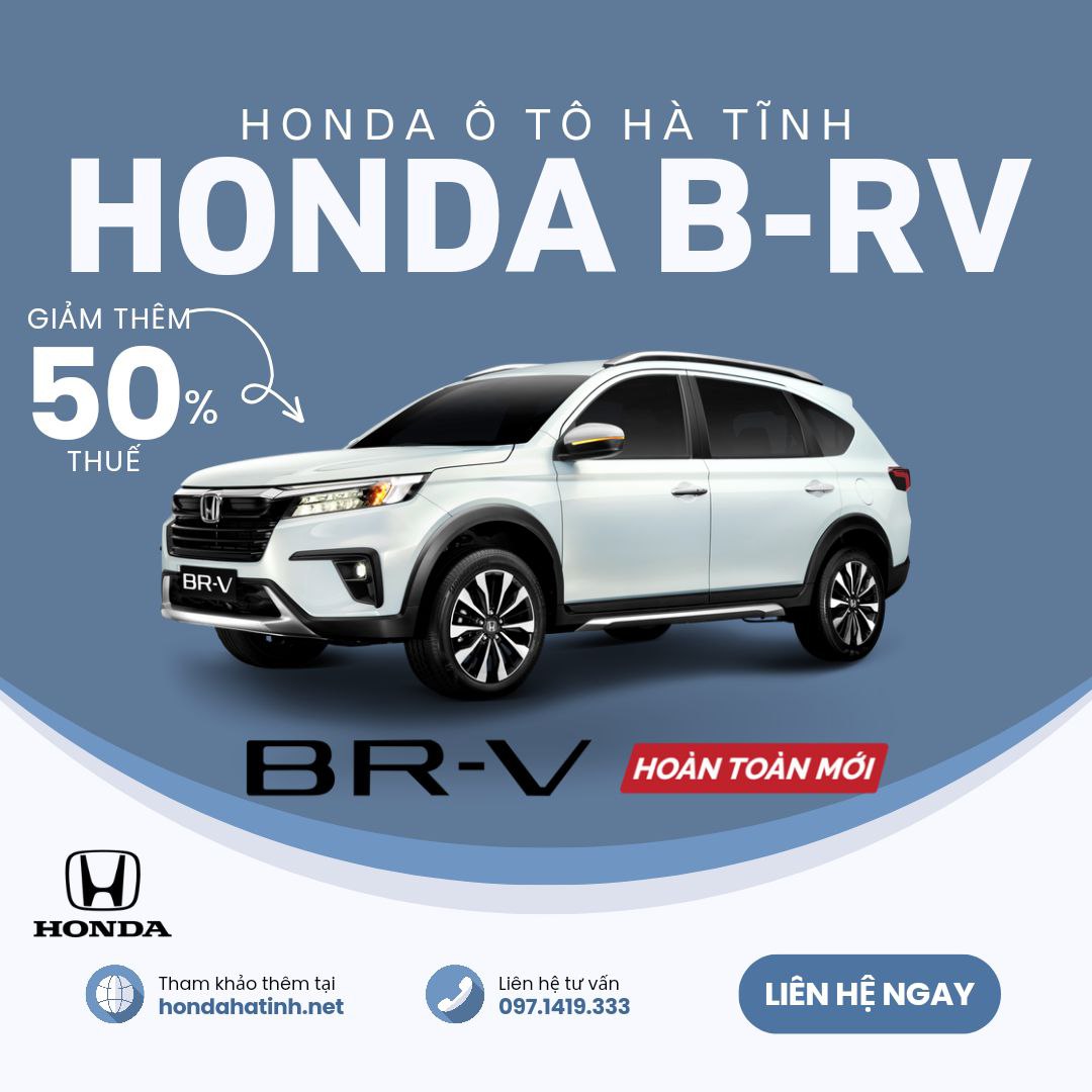 Honda BRV - Honda Ô tô Hà Tĩnh - 0971419333