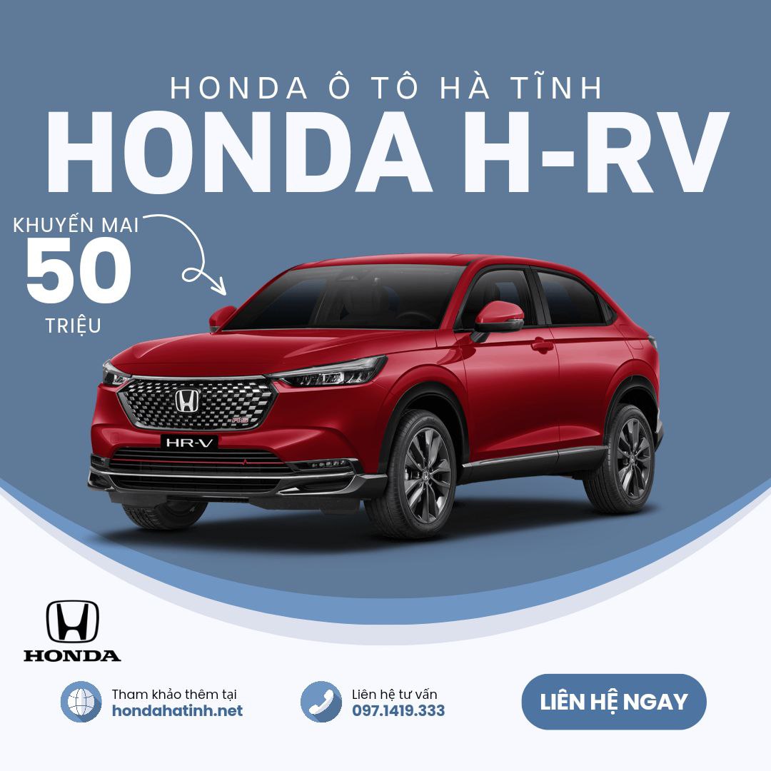 Honda HRV - Honda Ô tô Hà Tĩnh - 0971419333