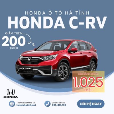 Honda CRV - Honda Ô tô Hà Tĩnh - 0971419333